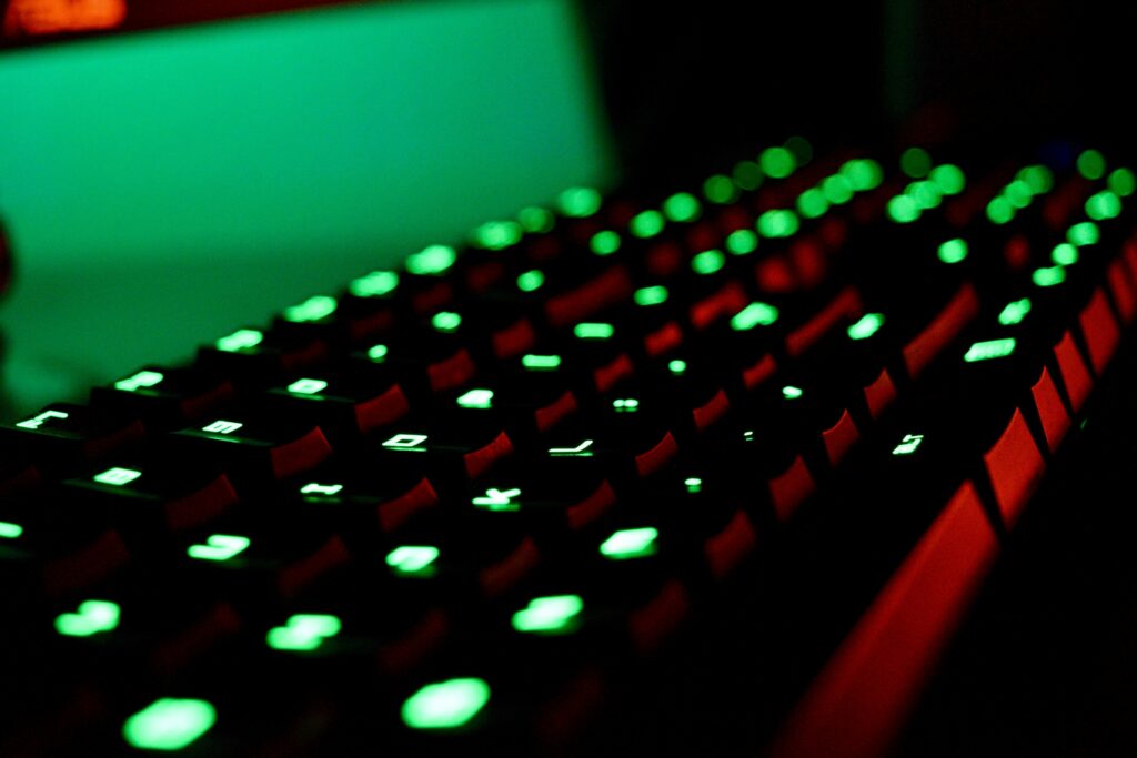 gaming and regular keyboard